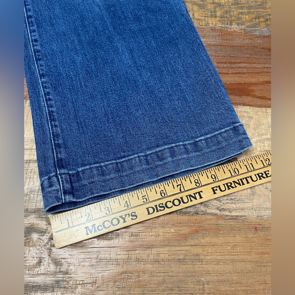 Old Navy size 16 extra high rise wide leg Jean denim - Picture 7 of 11